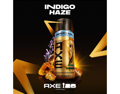 Xịt Nước Hoa Ngăn Mùi Phiên Bản Giới Hạn FIFA World Cup 2026 Hương Indigo Haze 150ml AXE ảnh 2