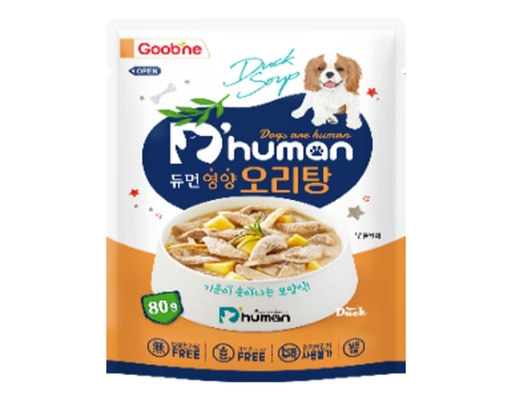 Súp Hầm Cho Chó Vị Thịt Vịt 80g Dhuman ảnh 0