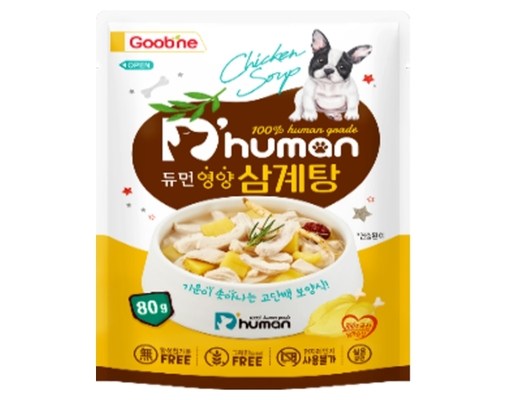 Súp Hầm Cho Chó Vị Thịt Gà 80g Dhuman ảnh 0