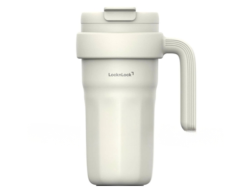 Ly Giữ Nhiệt Comfy Handle 660ml LHC4363IVY Màu Ngà LocknLock ảnh 0