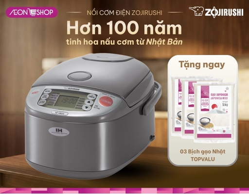 [Đặt Trước] Nồi Cơm Điện Cao Tần NP-HBQ10-XA 1L Zojirushi ảnh 0