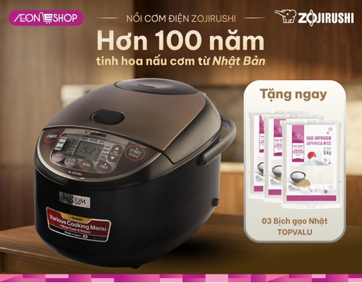 [Đặt Trước] Nồi Cơm Điện Tử NL-GAQ18V-BM 1.8L Zojirushi ảnh 0