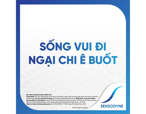 Kem Đánh Răng Giúp Nướu Chắc Khỏe Multi Care 100g Sensodyne ảnh 7