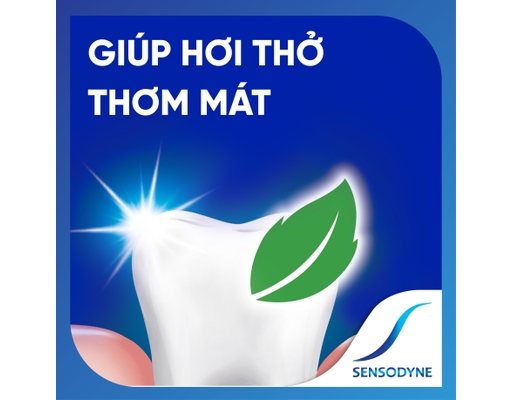 Kem Đánh Răng Hương Bạc Hà The Mát Fresh Mint 160g Sensodyne ảnh 3