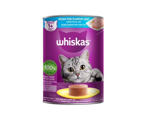 Thức Ăn Cho Mèo Trưởng Thành Vị Cá Biển 400g Whiskas ảnh 0