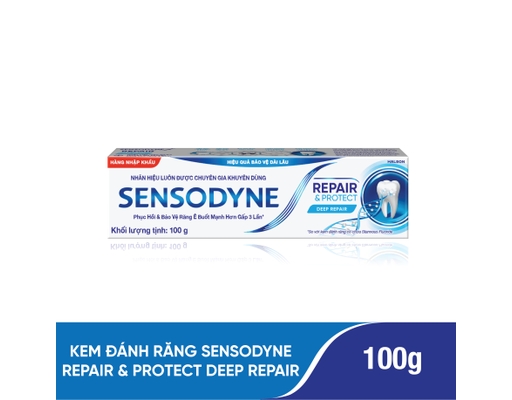 Kem Đánh Răng Phục Hồi & Bảo Vệ Răng Ê Buốt Repair & Protect Original 100g Sensodyne ảnh 1