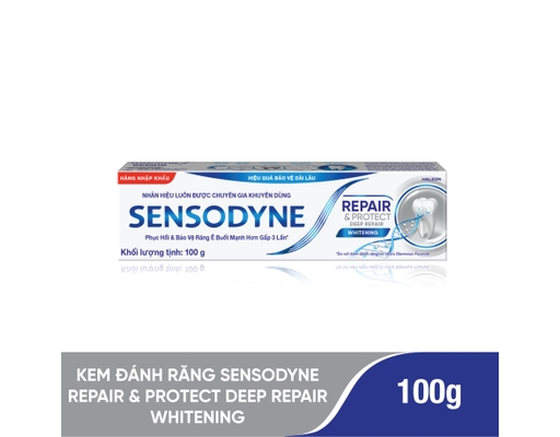 Kem Đánh Răng Bảo Vệ Răng Ê Buốt Sáng Răng Repair & Protect Extra Fresh 100g Sensodyne ảnh 1