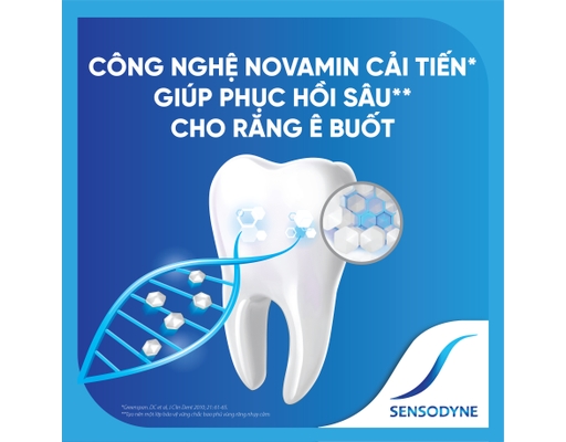 Kem Đánh Răng Bảo Vệ Răng Ê Buốt Sáng Răng Repair & Protect Extra Fresh 100g Sensodyne ảnh 6