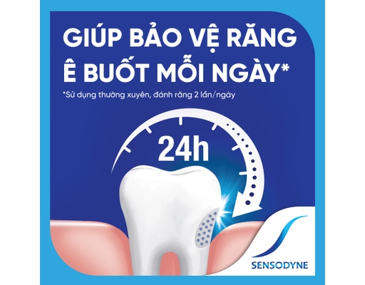 Kem Đánh Răng Bảo Vệ Răng Ê Buốt Sáng Răng Repair & Protect Extra Fresh 100g Sensodyne ảnh 7