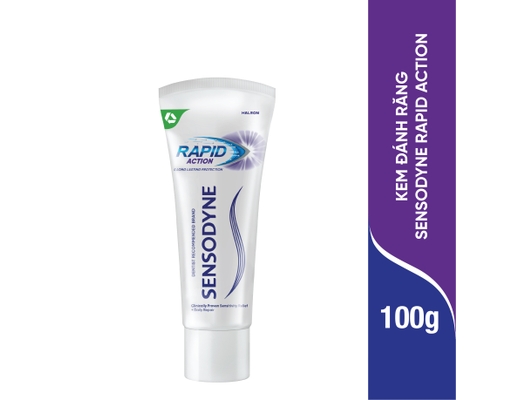 Kem Đánh Răng Giảm Ê Buốt Rapid Action 100g Sensodyne ảnh 0