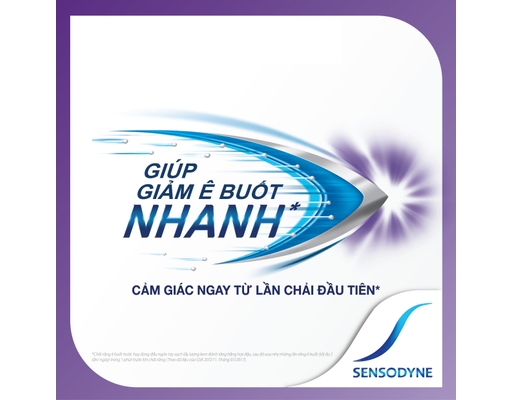 Kem Đánh Răng Giảm Ê Buốt Rapid Action 100g Sensodyne ảnh 5