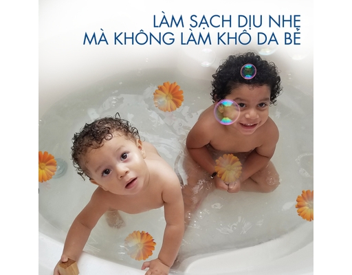 Sữa Tắm Gội Cho Bé Baby Gentle 400ml Cetaphil ảnh 2