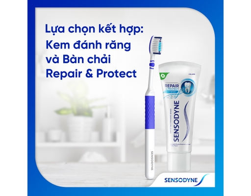 Bàn ChảI Đánh Răng Repair & Protect - 2 + 1 Cây Sensodyne ảnh 4