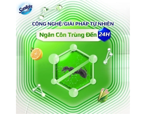 Nước Lau Sàn Hương Hoa Lavender 3.4kg Sunlight ảnh 3