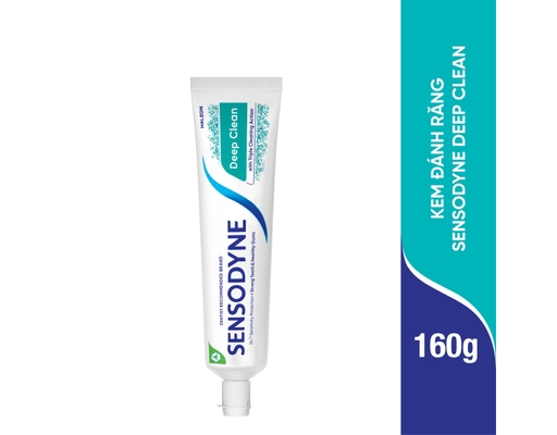 Kem Đánh Răng Làm Sạch Sâu Deep Clean Toothpaste 160g Sensodyne ảnh 0