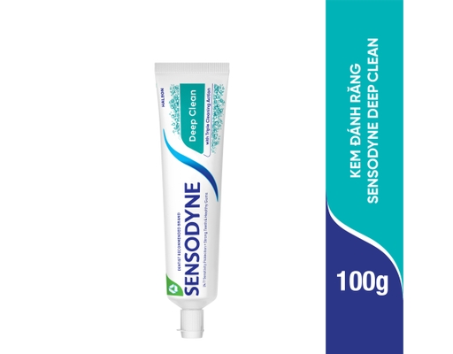 Kem Đánh Răng Làm Sạch Sâu Deep Clean Toothpaste 100g Sensodyne ảnh 0