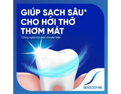 Kem Đánh Răng Làm Sạch Sâu Deep Clean Toothpaste 100g Sensodyne ảnh 6