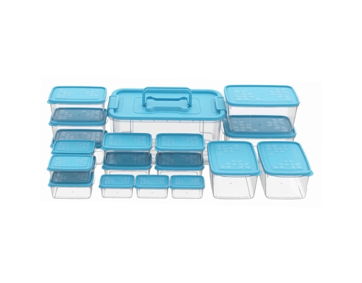 Bộ 19 Hộp Nhựa Đựng Thực Phẩm Matsu B19 Duy Tân ảnh 4