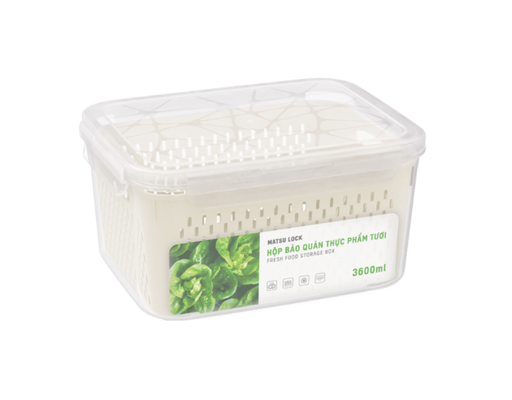 Hộp Bảo Quản Thực Phẩm Tươi 3600ml Duy Tân ảnh 0