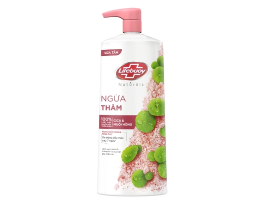 Sữa Tắm Natural Detox BodyWash Cica & Muối Hồng 1kg Lifebuoy ảnh 0