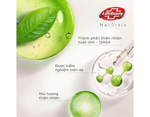 Sữa Tắm Natural Detox BodyWash 1kg Lifebuoy ảnh 5