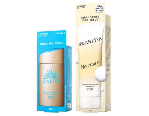 Combo Sữa Chống Nắng Dưỡng Da Kiềm Dầu 60ml + Gel Chống Nắng Dưỡng Ẩm 90g ANESSA ảnh 2