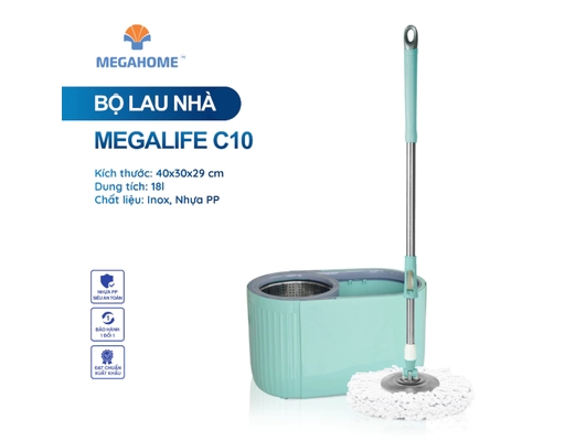Bộ Lau Nhà Megalife C10 Megahome ảnh 1