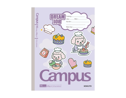 Vở Viết Dream Job 96 Trang NB-A5OL96DJ-03 Campus ảnh 0