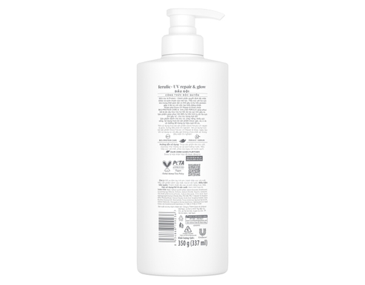 Dầu Gội Chăm Sóc Tóc Serum Ferulic + UV Repair & Glow 350g Dove ảnh 1