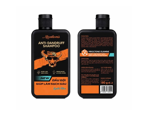 Dầu Gội Nam Dưỡng Tóc Ngăn Gàu Anti-dandruff Shampoo Gentle Blue 180g Menitems ảnh 0