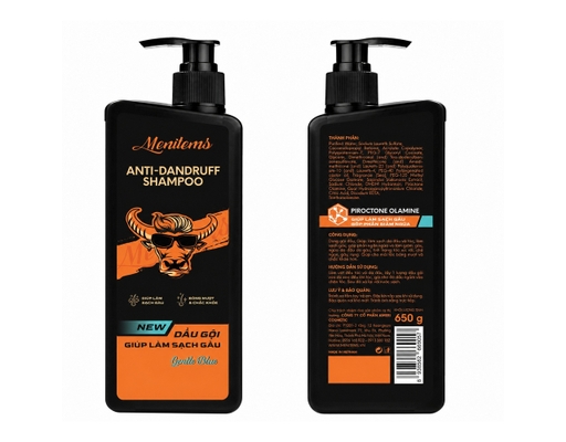 Dầu Gội Nam Dưỡng Tóc Ngăn Gàu Anti-dandruff Shampoo Gentle Blue 650g Menitems ảnh 0