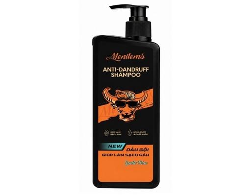 Dầu Gội Nam Dưỡng Tóc Ngăn Gàu Anti-dandruff Shampoo Gentle Blue 650g Menitems ảnh 1