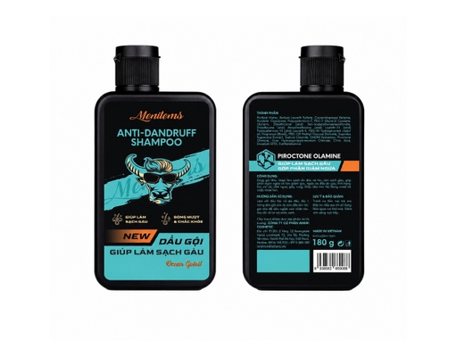 Dầu Gội Nam Dưỡng Tóc Ngăn Gàu Anti-dandruff Shampoo Ocean Spirit 180g Menitems ảnh 0