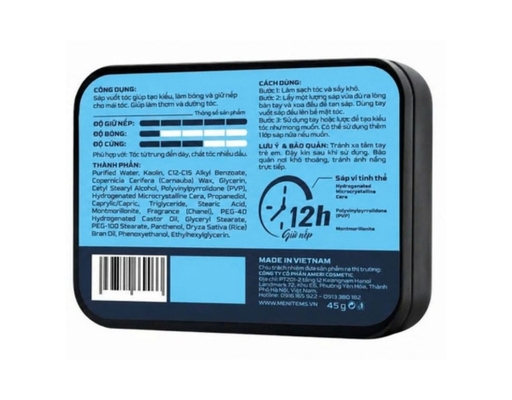 Sáp Tạo Kiểu Clay Wax Ultra Grip IcyVibe 45g Menitems ảnh 2