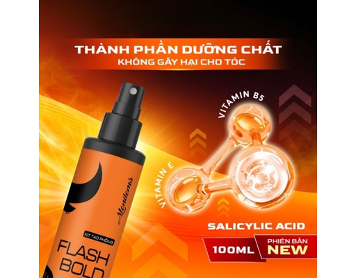 Xịt tạo phồng Flash Bold 100ml Menitems ảnh 3