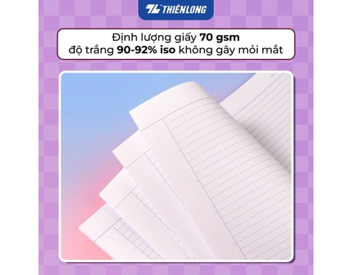 Tập Dán Gáy 120 Trang Kẻ Ngang NB-151 Thiên Long ảnh 4