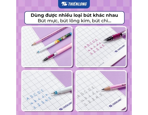 Tập Dán Gáy 120 Trang Kẻ Ngang NB-151 Thiên Long ảnh 8