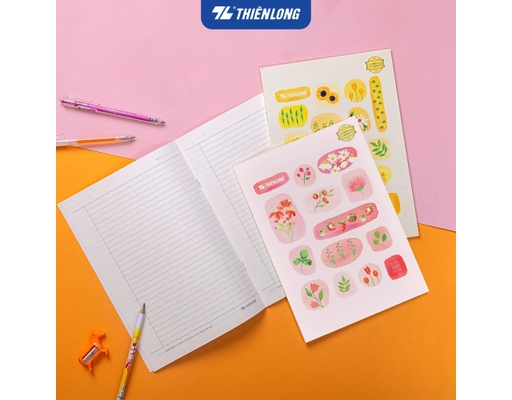 Tập Chống Lóa 80 Trang Kẻ Ngang NB-141 Thiên Long ảnh 3