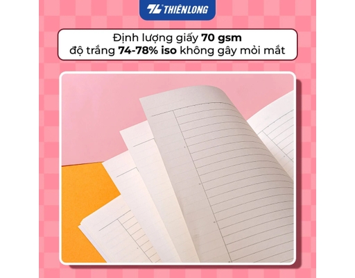 Tập Chống Lóa 80 Trang Kẻ Ngang NB-141 Thiên Long ảnh 4