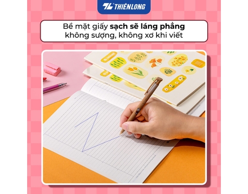 Tập Chống Lóa 80 Trang Kẻ Ngang NB-141 Thiên Long ảnh 5