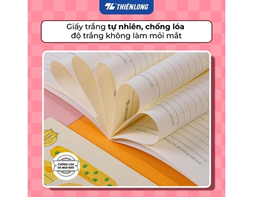Tập Chống Lóa 80 Trang Kẻ Ngang NB-141 Thiên Long ảnh 7