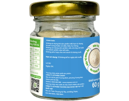 Bột Nêm Ăn Dặm Vị Rong Biển 60g Anpaso ảnh 4