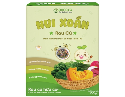 Nui Ăn Dặm Mix Rau Củ 150g Anpaso ảnh 0