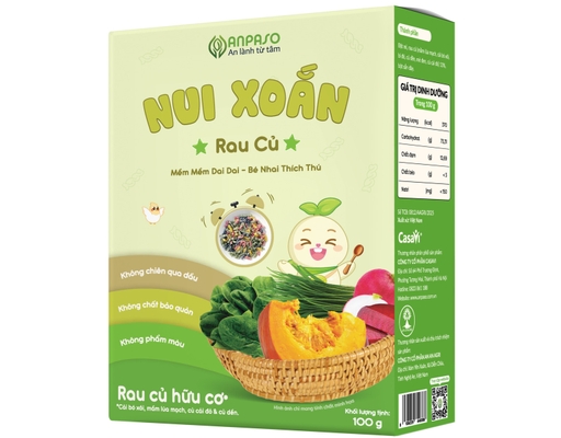 Nui Ăn Dặm Mix Rau Củ 150g Anpaso ảnh 1