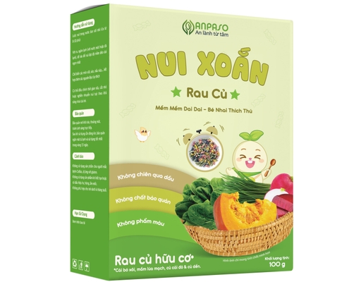 Nui Ăn Dặm Mix Rau Củ 150g Anpaso ảnh 2