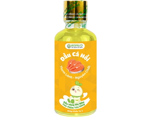 Dầu Ăn Dặm Cá Hồi 50ml Anpaso ảnh 0