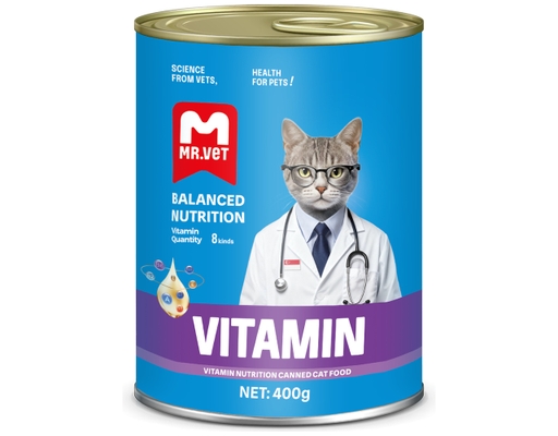 Pate Mèo Vitamin 400g Mr.Vet ảnh 0