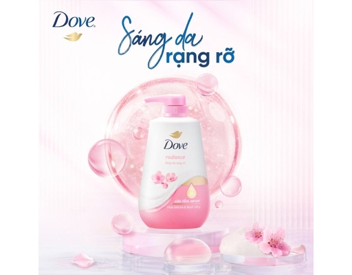 Sữa Tắm Serum Với Pro-Ceramide Sáng Da Rạng Rỡ 900g Dove ảnh 2