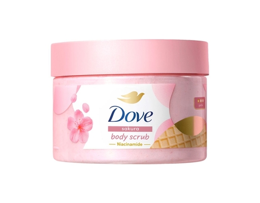 Tẩy Tế Bào Chết Dưỡng Ẩm Toàn Thân Hương Hoa Anh Đào 280g Dove ảnh 1