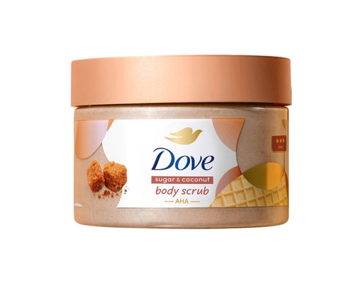 Tẩy Tế Bào Chết Dưỡng Ẩm Toàn Thân Đường Nâu & Hương Dừa 280g Dove ảnh 1